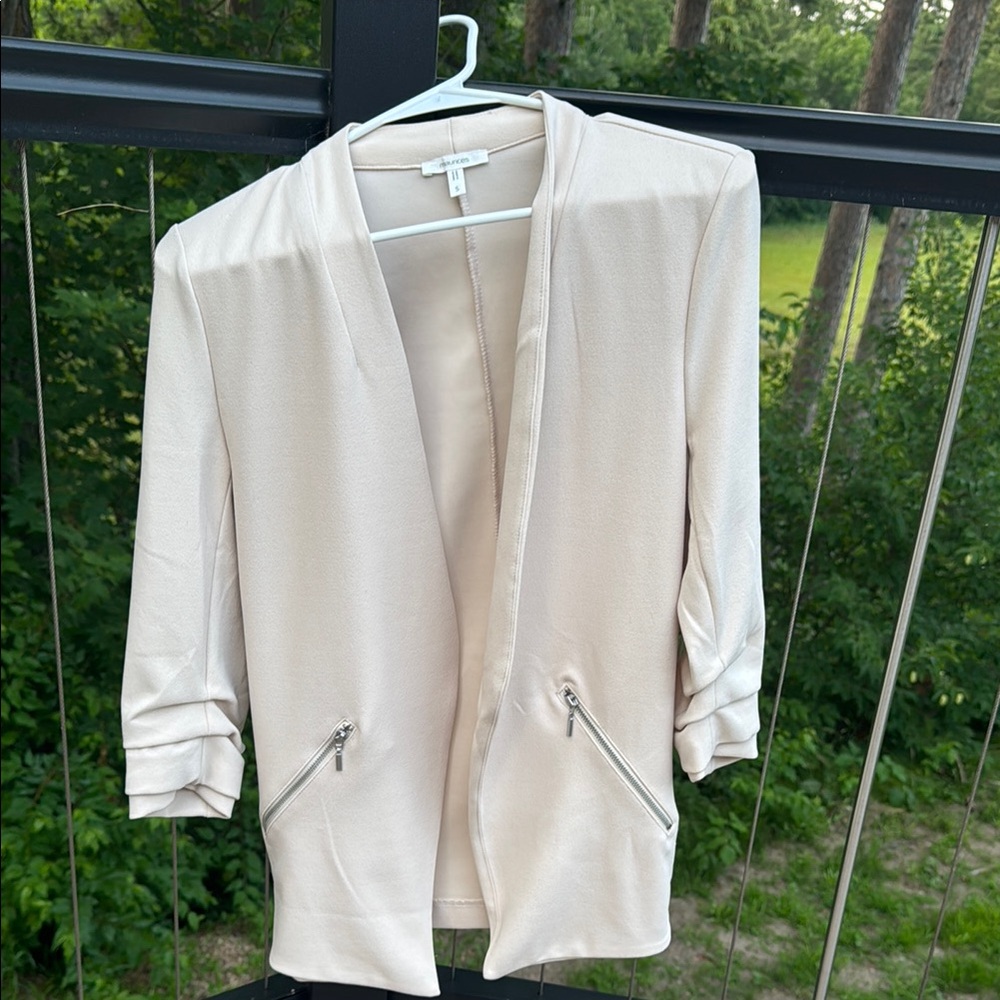 Elegant Cream Women's Jacket
